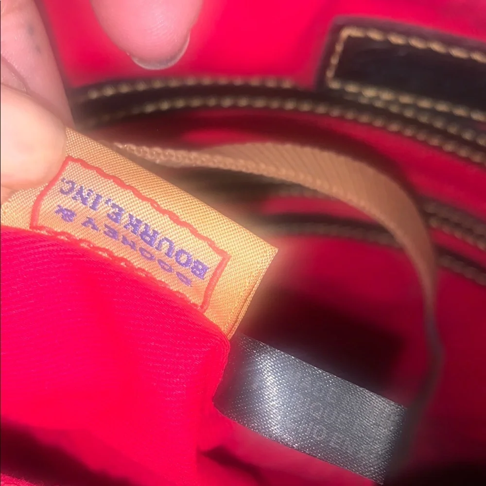 Dooney & Bourke Multicolor Logo Shoulder Bag & WALLET NOT INCLUDED